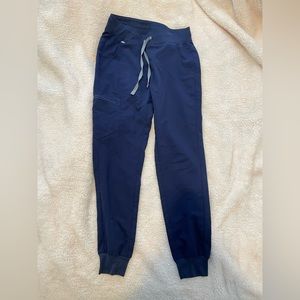 Figs Zamora Jogger Scrub Pants Regular in Navy